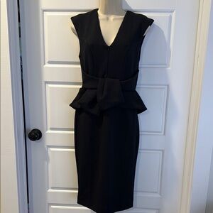 Venus Little Black dress zip front 4